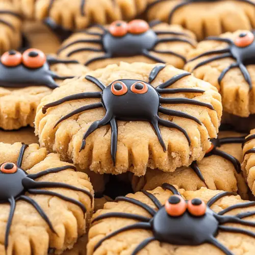 Halloween Spider Cookies