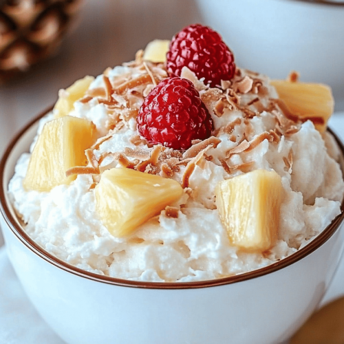 Hawaiian Pineapple Coconut Fluff