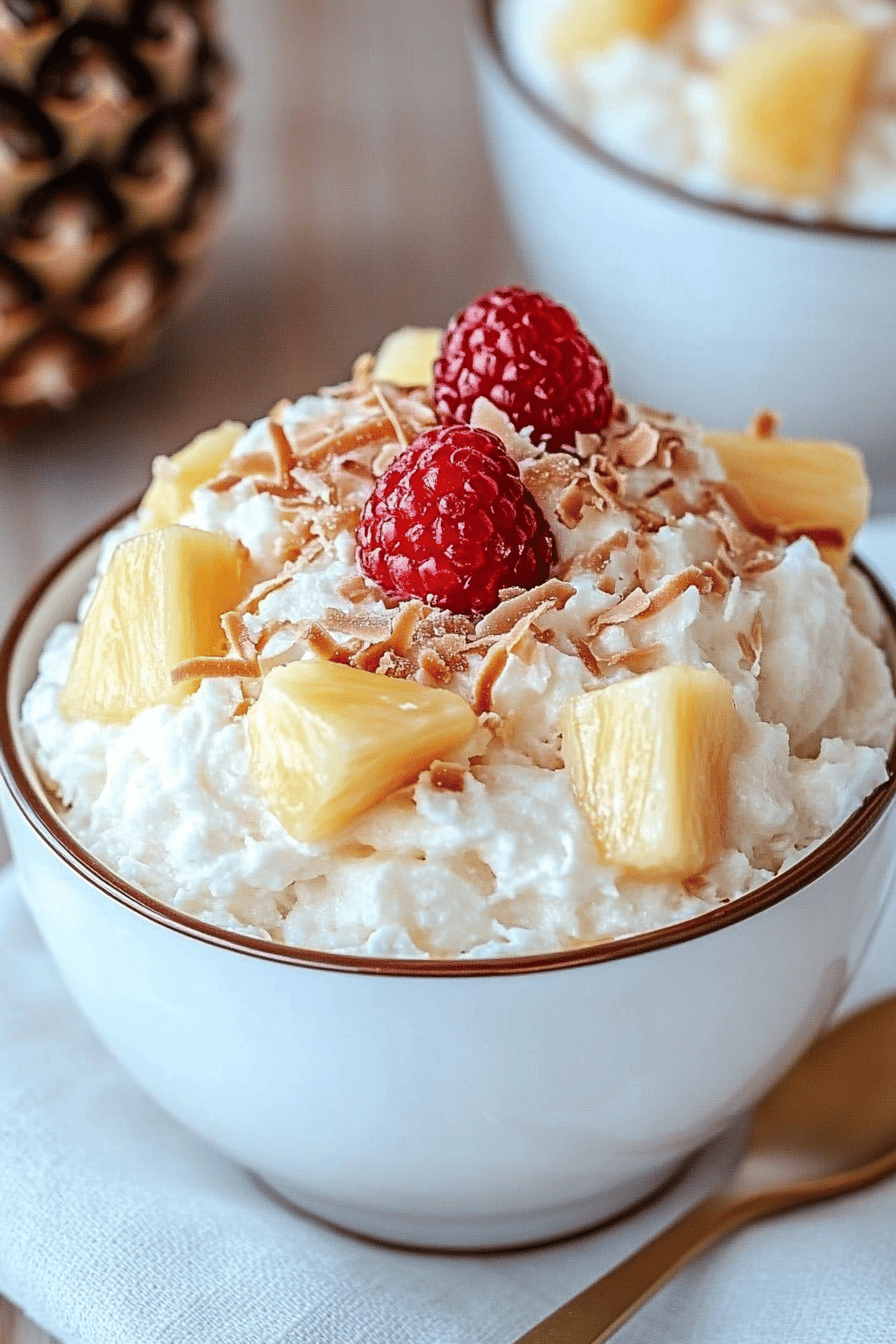 Hawaiian Pineapple Coconut Fluff