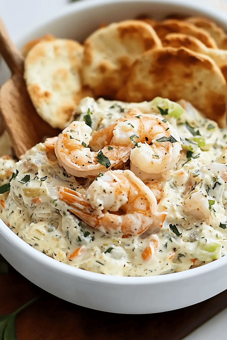 Homemade Shrimp Butter slice on plate showing perfect texture and swirl pattern