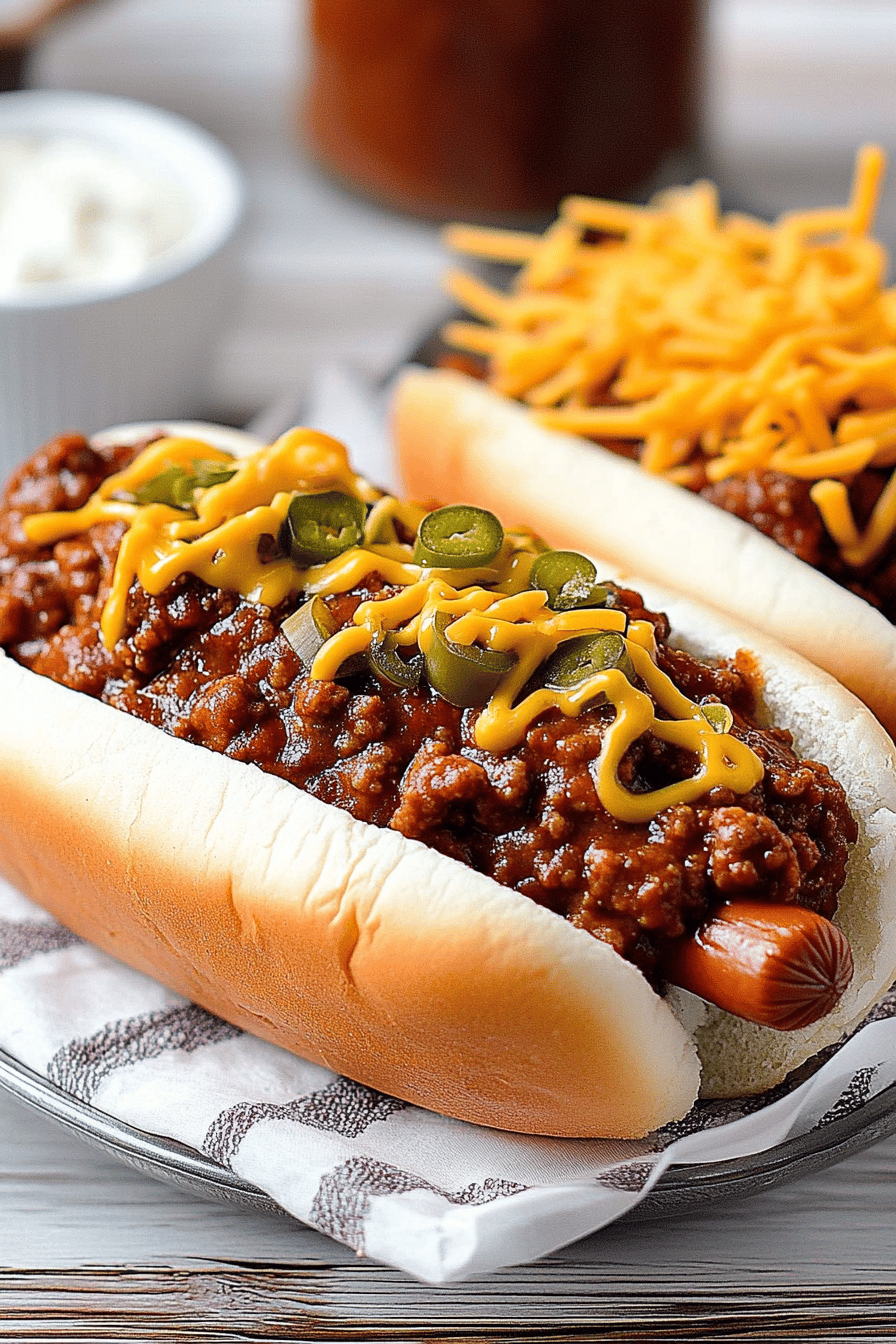Hot Dog Chili Recipe ingredients organized and measured on kitchen counter