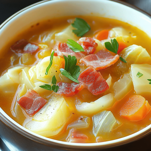 Irish Bacon Cabbage Soup
