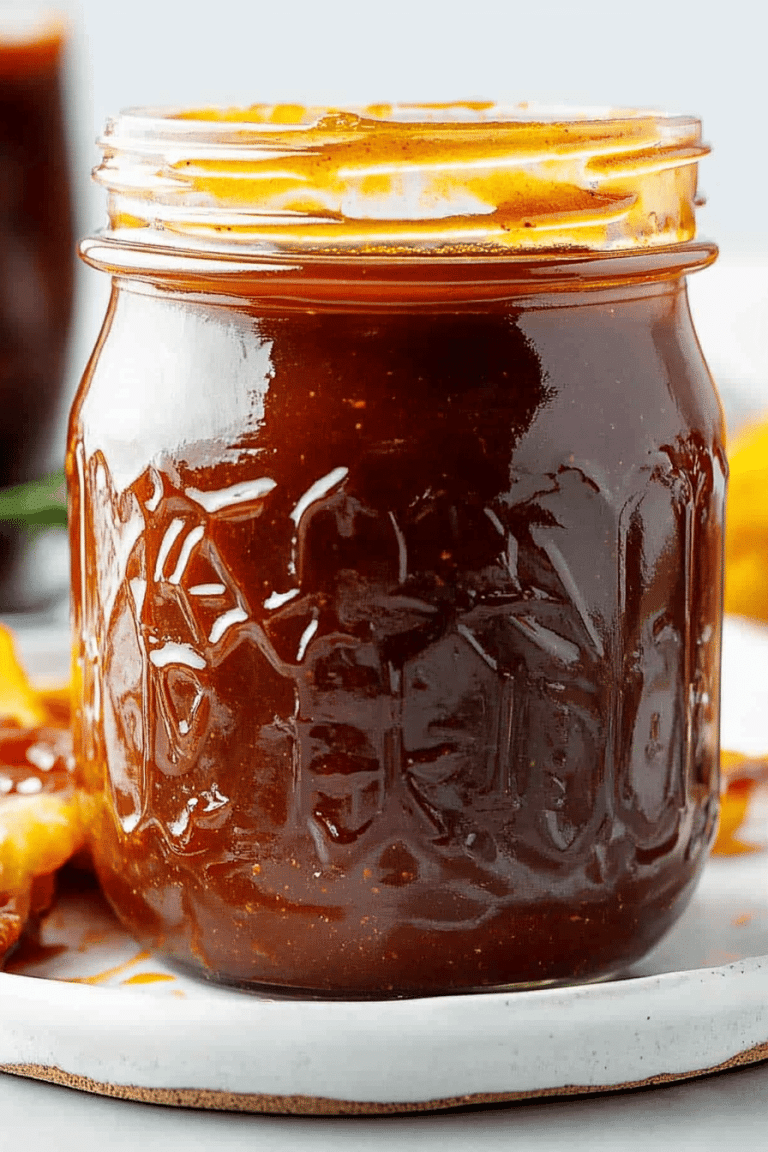 Kansas City BBQ Sauce Recipe
