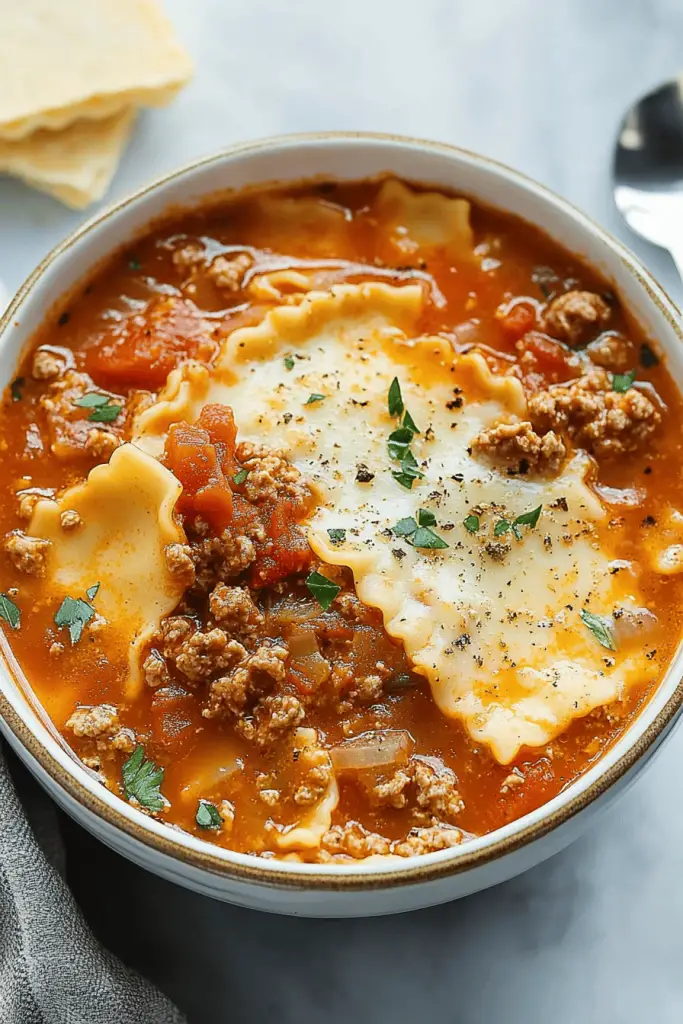Lasagna Soup Recipe