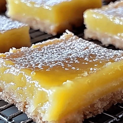 Lemon Bars Recipe