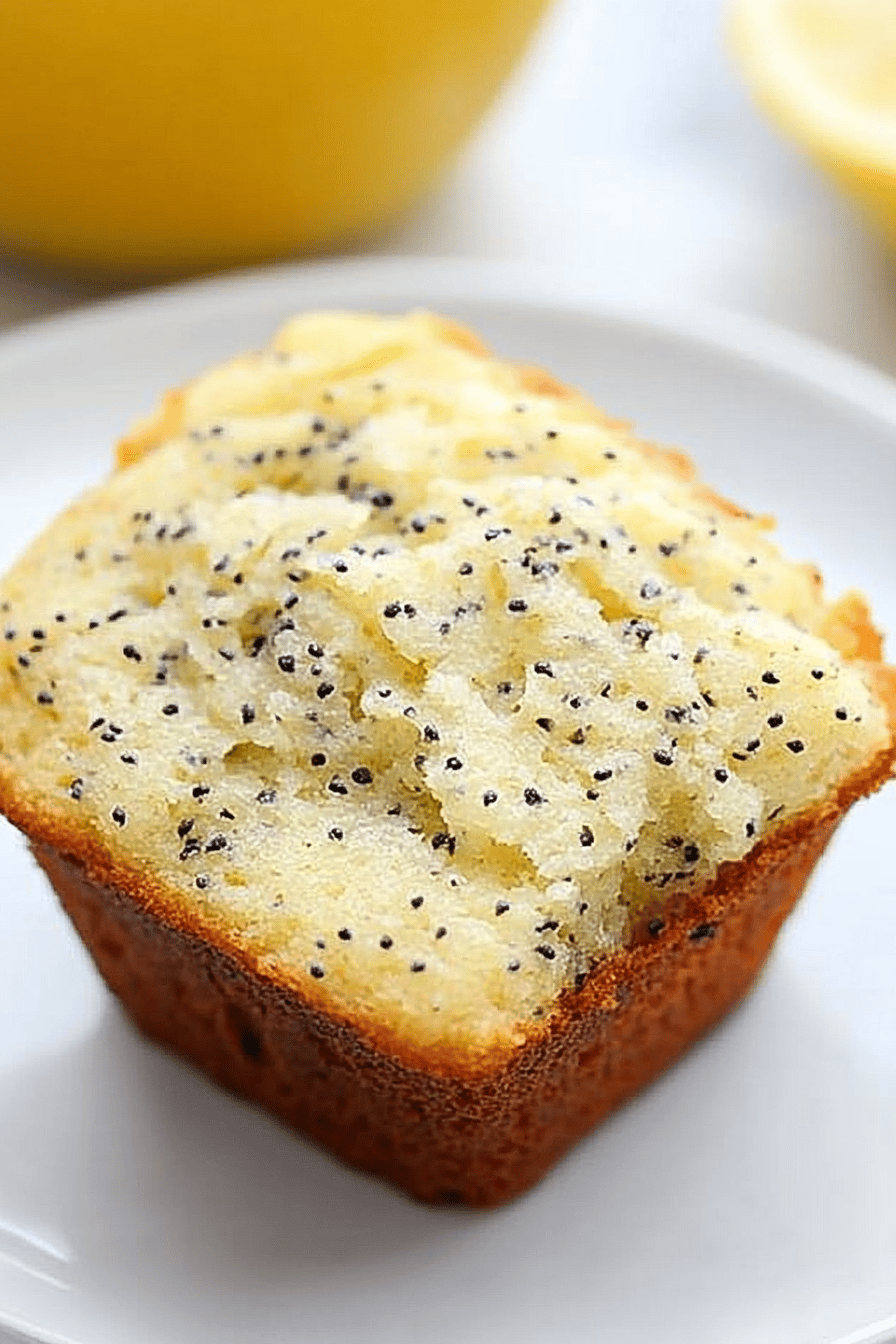 Lemon Poppyseed Muffins