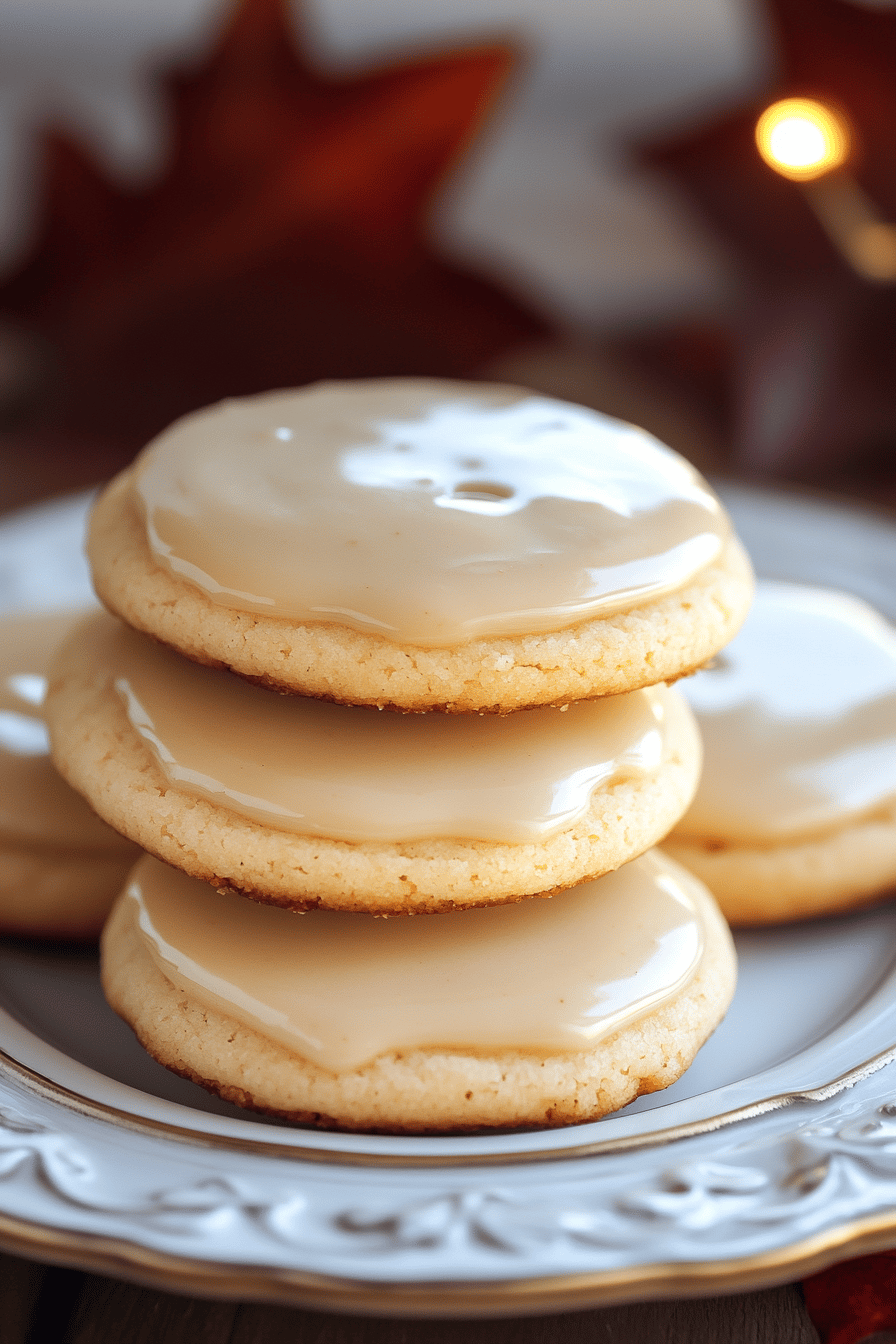 Maple Cookies Recipe final dish beautifully presented and ready to serve