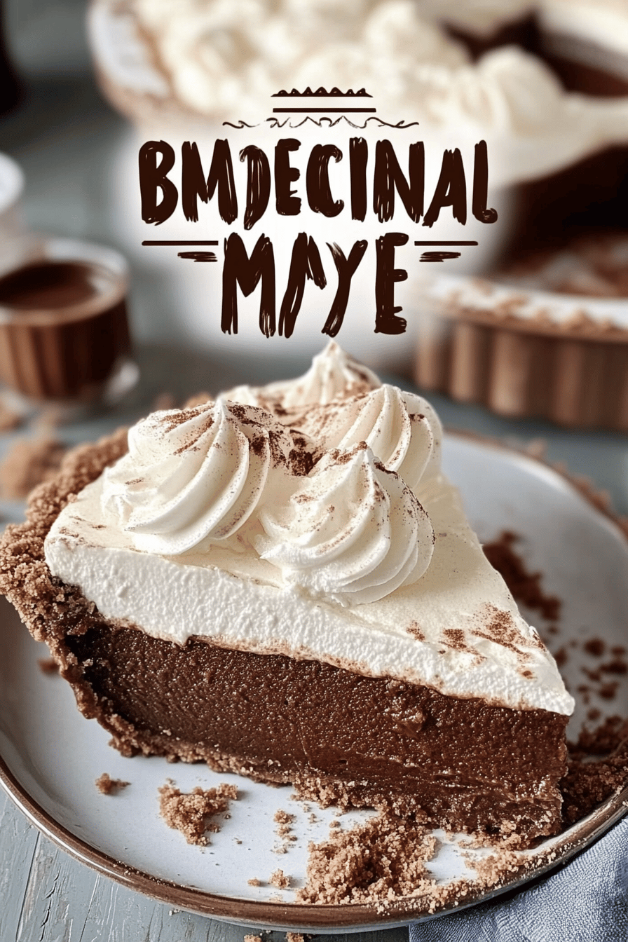 Mississippi Mud Pie slice on plate showing perfect texture and swirl pattern