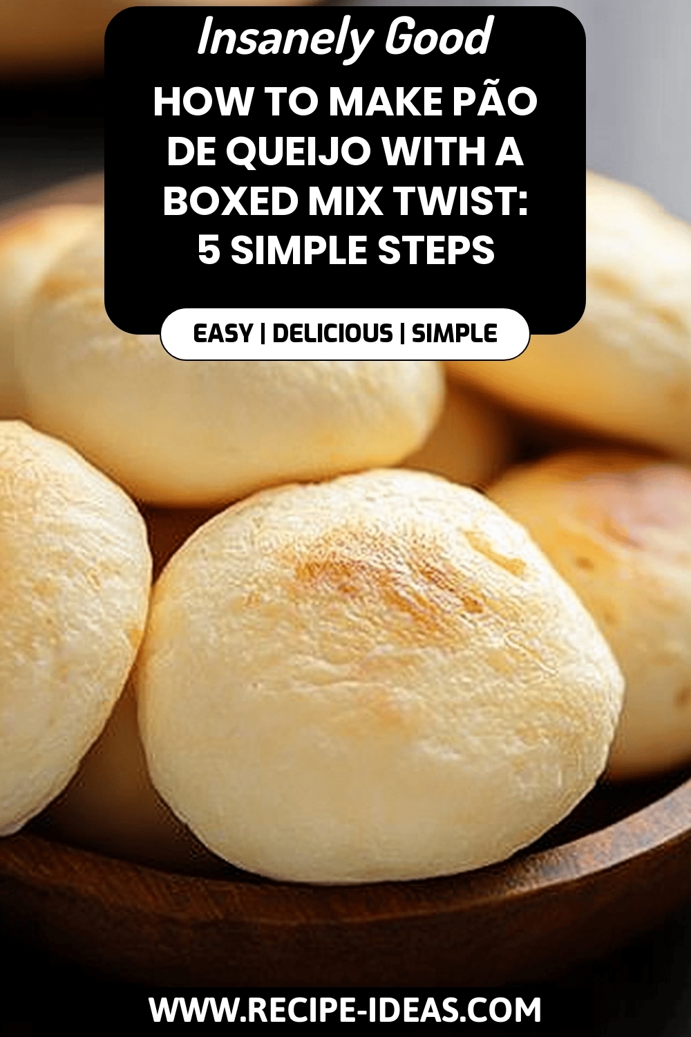 Pão de Queijo recipe final dish beautifully presented and ready to serve