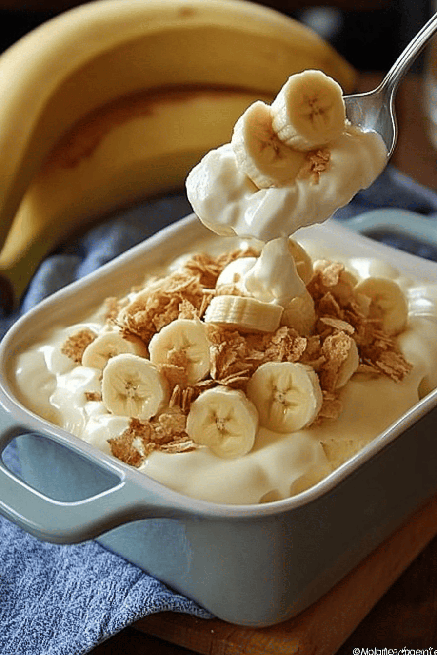 Paula Deen Banana Pudding ingredients organized and measured on kitchen counter