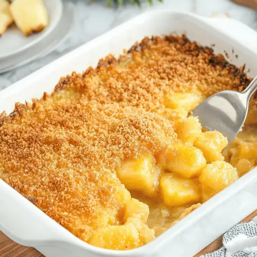 Paula Deen's Pineapple Casserole