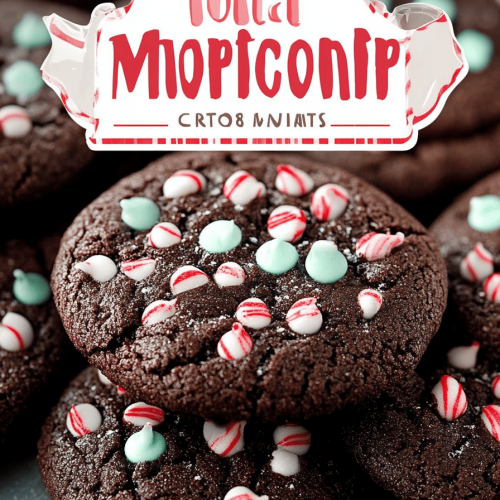 Peppermint Chocolate Cookies
