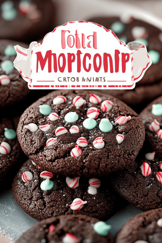 Peppermint Chocolate Cookies