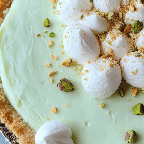 Pistachio Cheesecake Pie