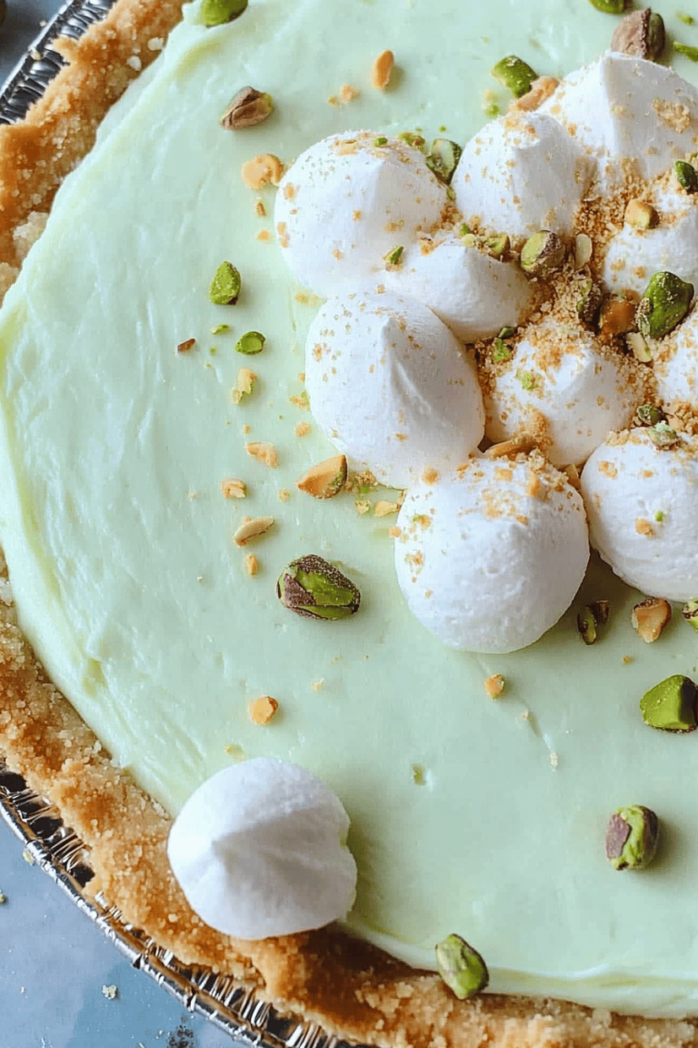 Pistachio Cheesecake Pie