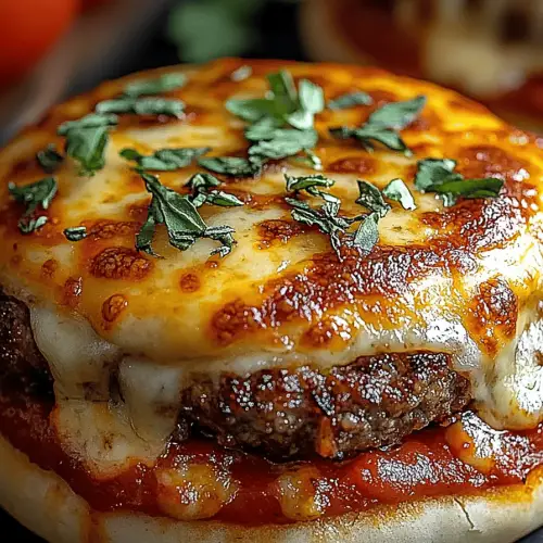 Pizza Burgers Recipe