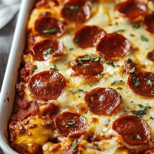 Pizza Casserole Recipe
