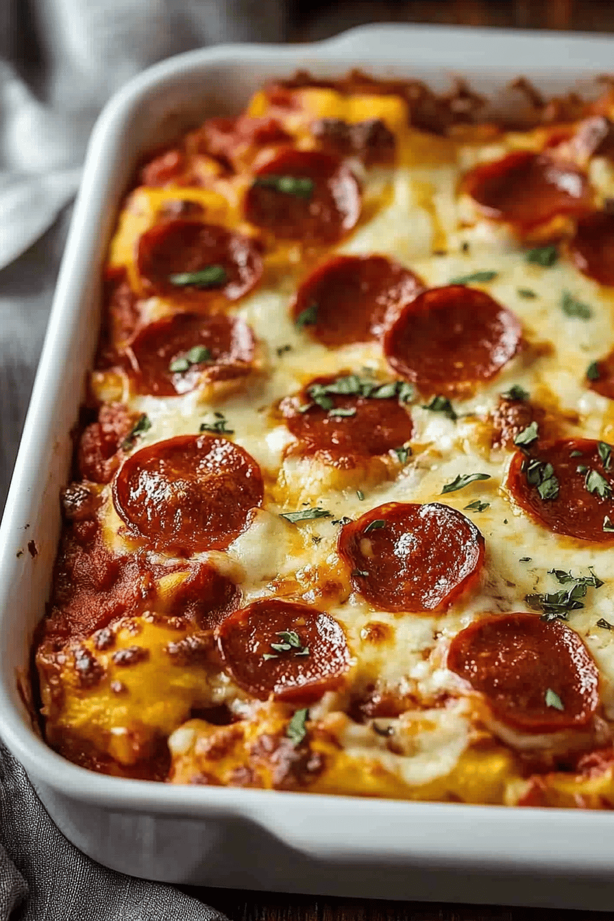 Pizza Casserole Recipe