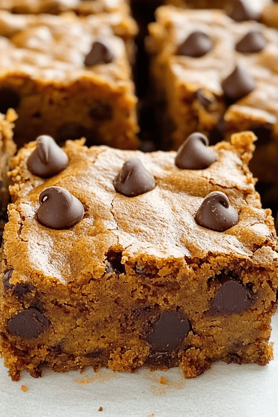 Pumpkin Chocolate Chip Bars ingredients organized and measured on kitchen counter
