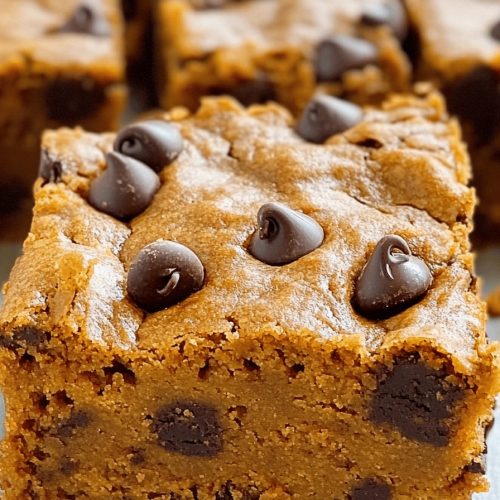 Pumpkin Chocolate Chip Bars