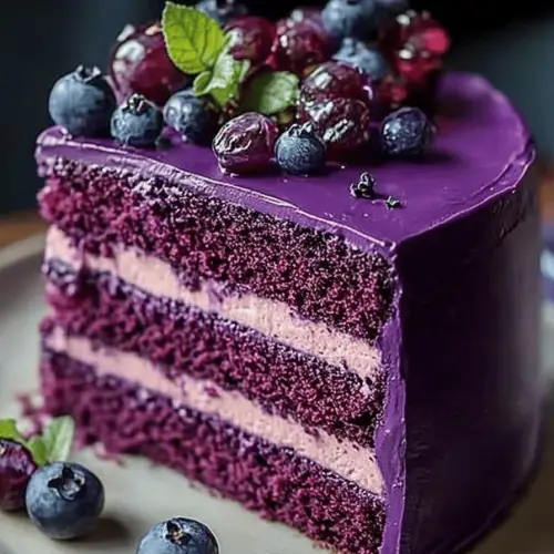 Purple Velvet Cake Recipe