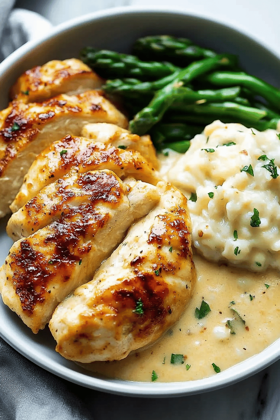 Ranch Chicken Recipe slice on plate showing perfect texture and swirl pattern