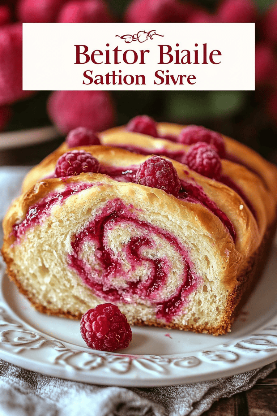 Raspberry Swirl Brioche
