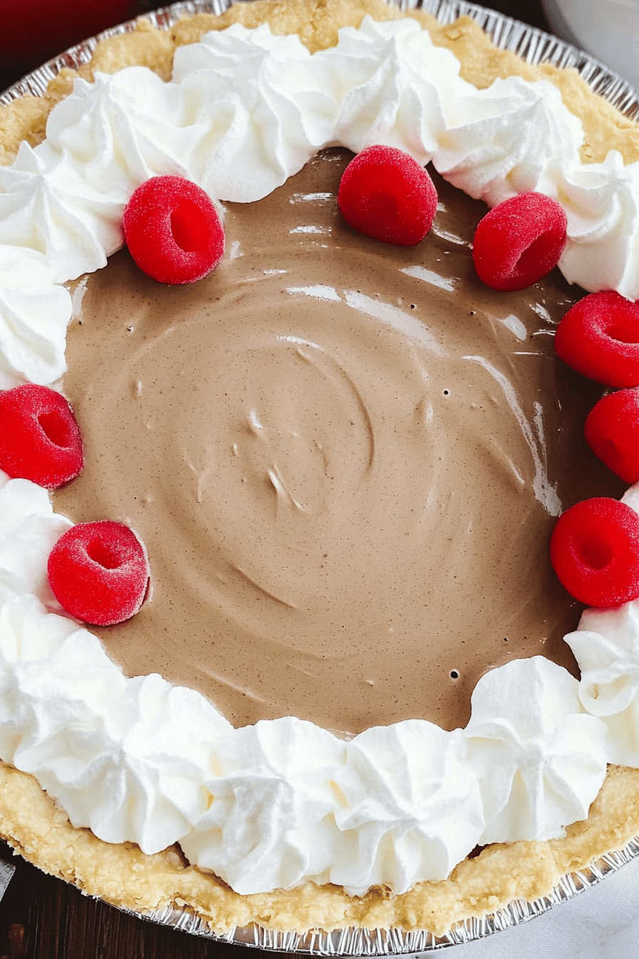 Root Beer Float Pie