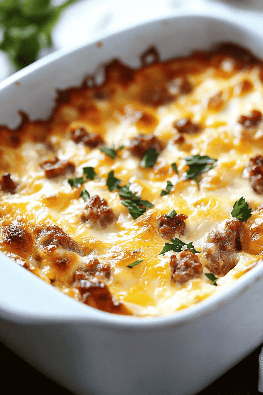 Sausage Egg Casserole
