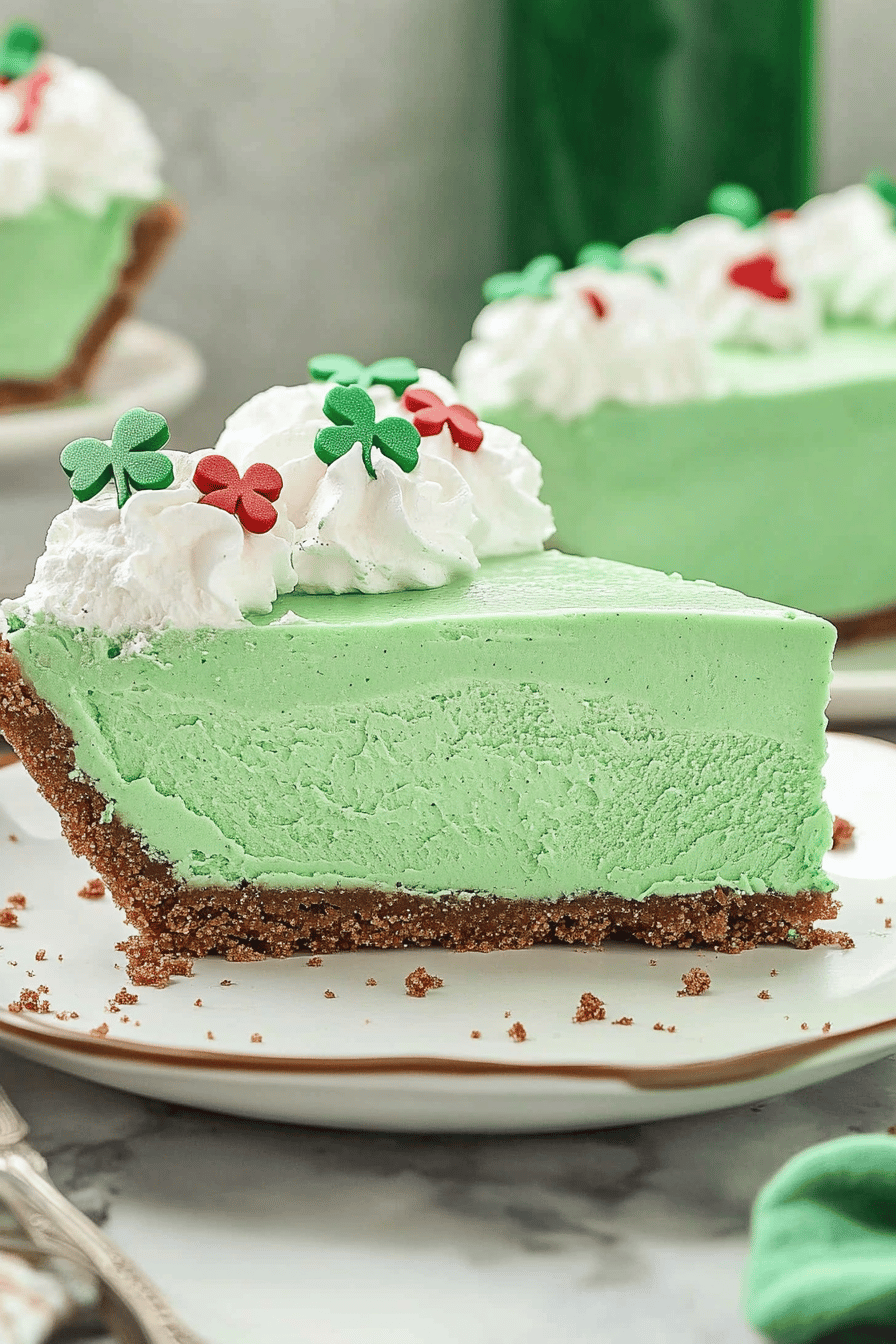 Shamrock Shake Pie Recipe