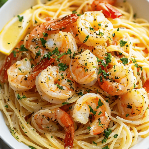Shrimp Scampi Pasta