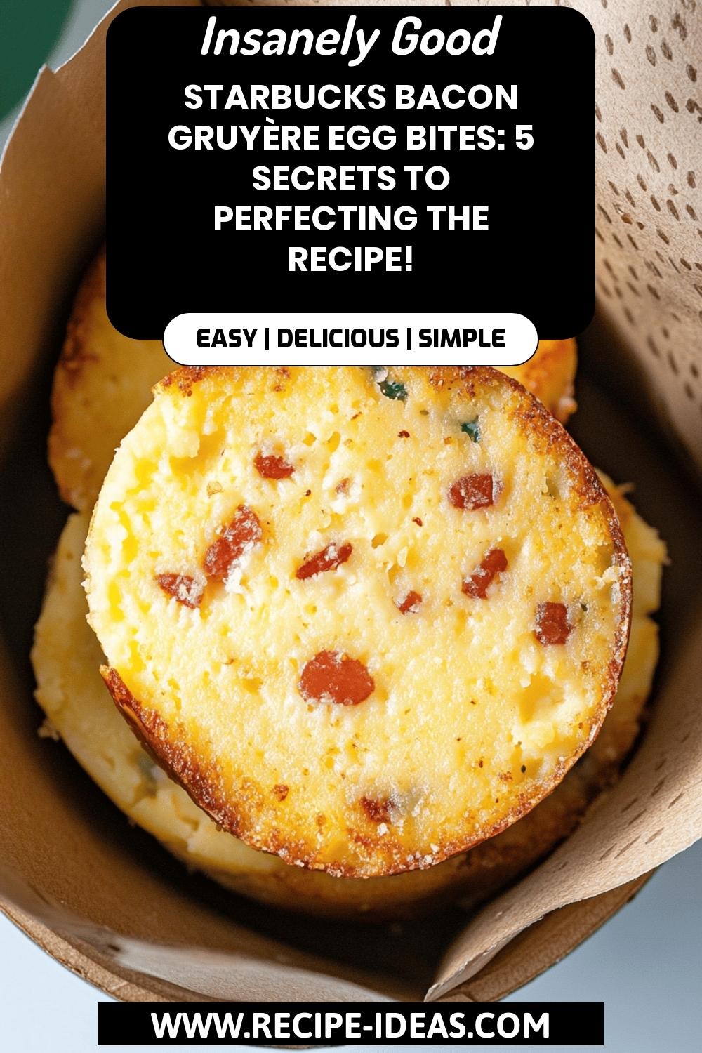 Starbucks Egg Bites Recipe final dish beautifully presented and ready to serve
