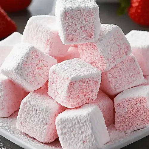 Strawberry Marshmallows