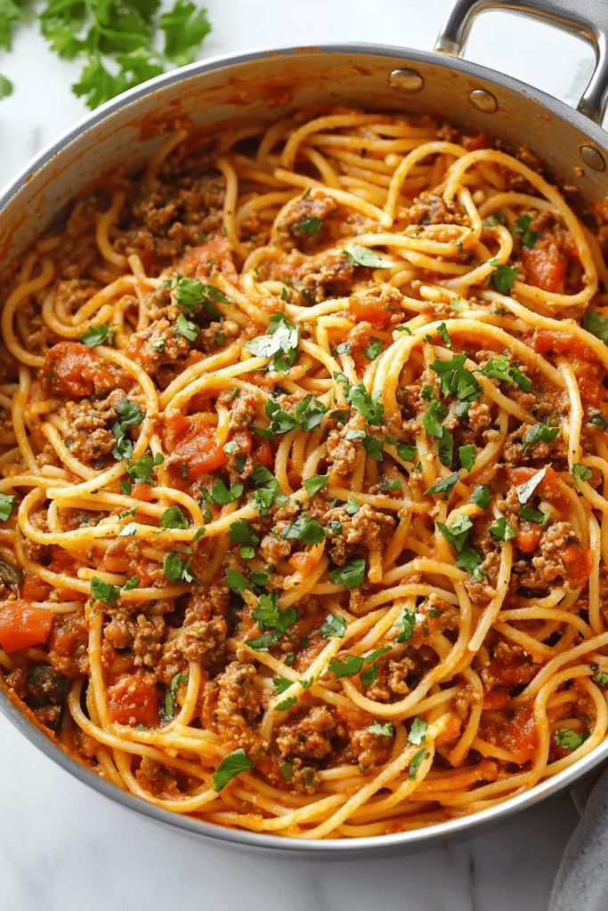 Taco Spaghetti Recipe