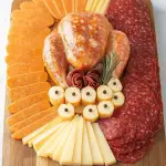 Thanksgiving Turkey Charcuterie Board