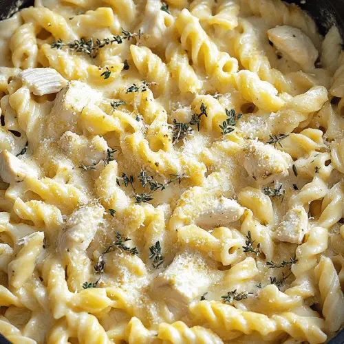 White Cheddar Chicken Pasta