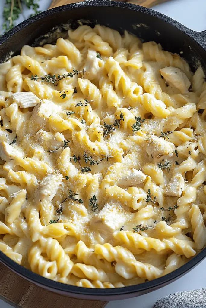 White Cheddar Chicken Pasta