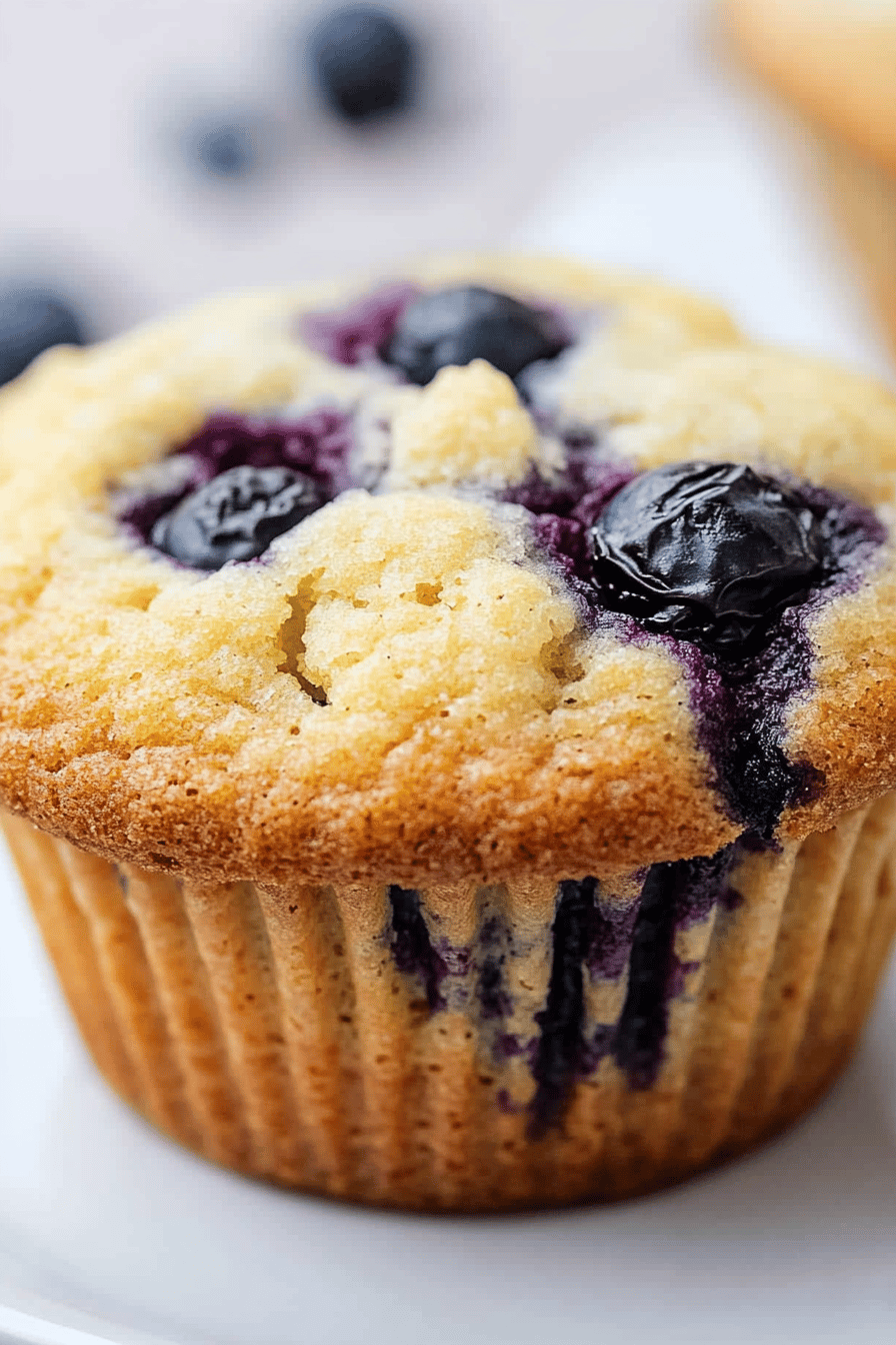 gluten-free blueberry muffins