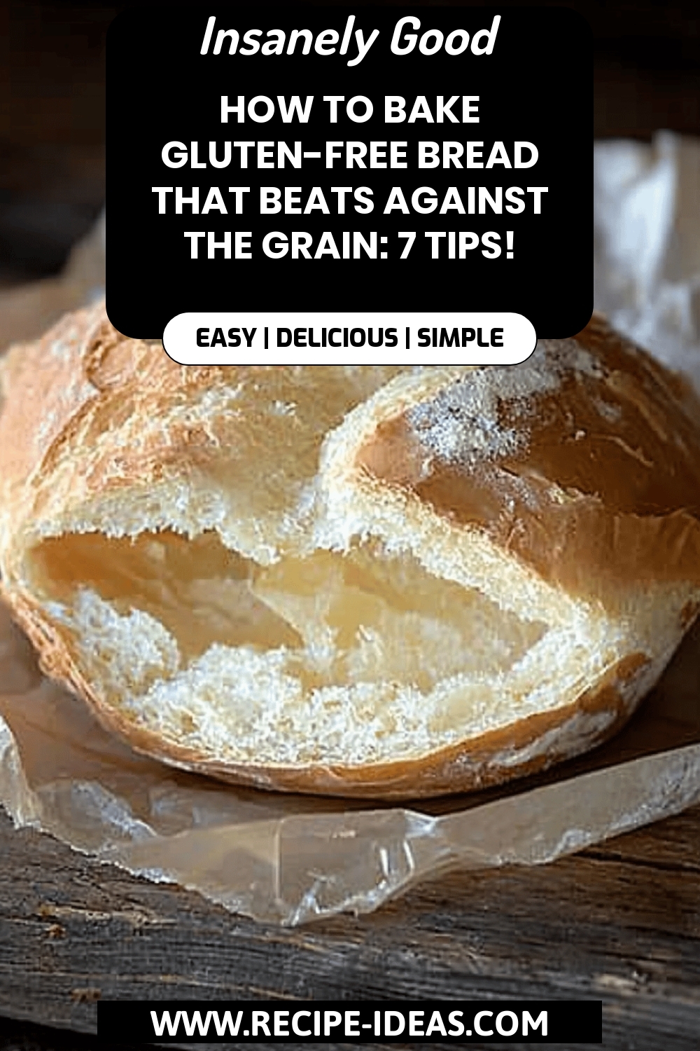 gluten-free bread baking final dish beautifully presented and ready to serve