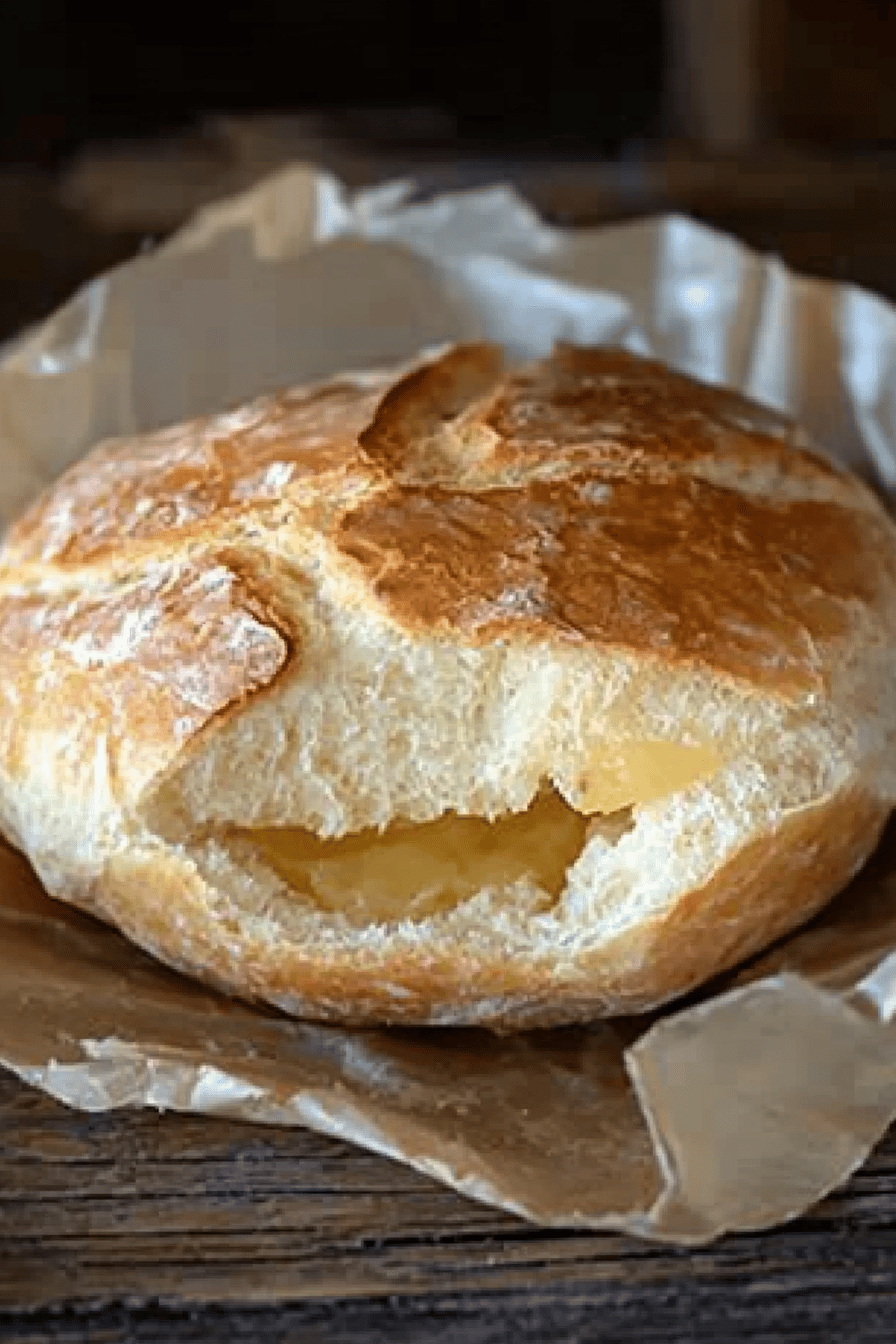 gluten-free bread baking ingredients organized and measured on kitchen counter