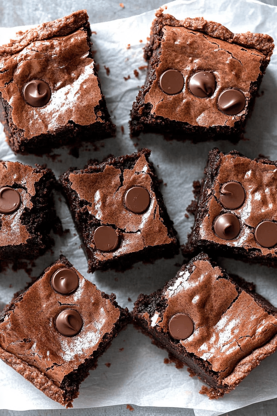 gluten-free brownie pie