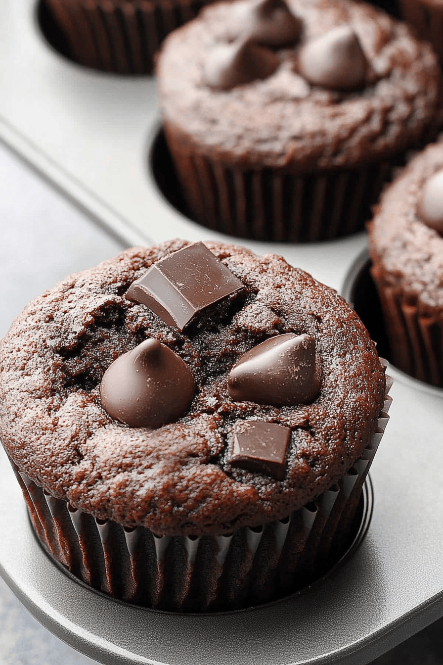 gluten-free chocolate muffins