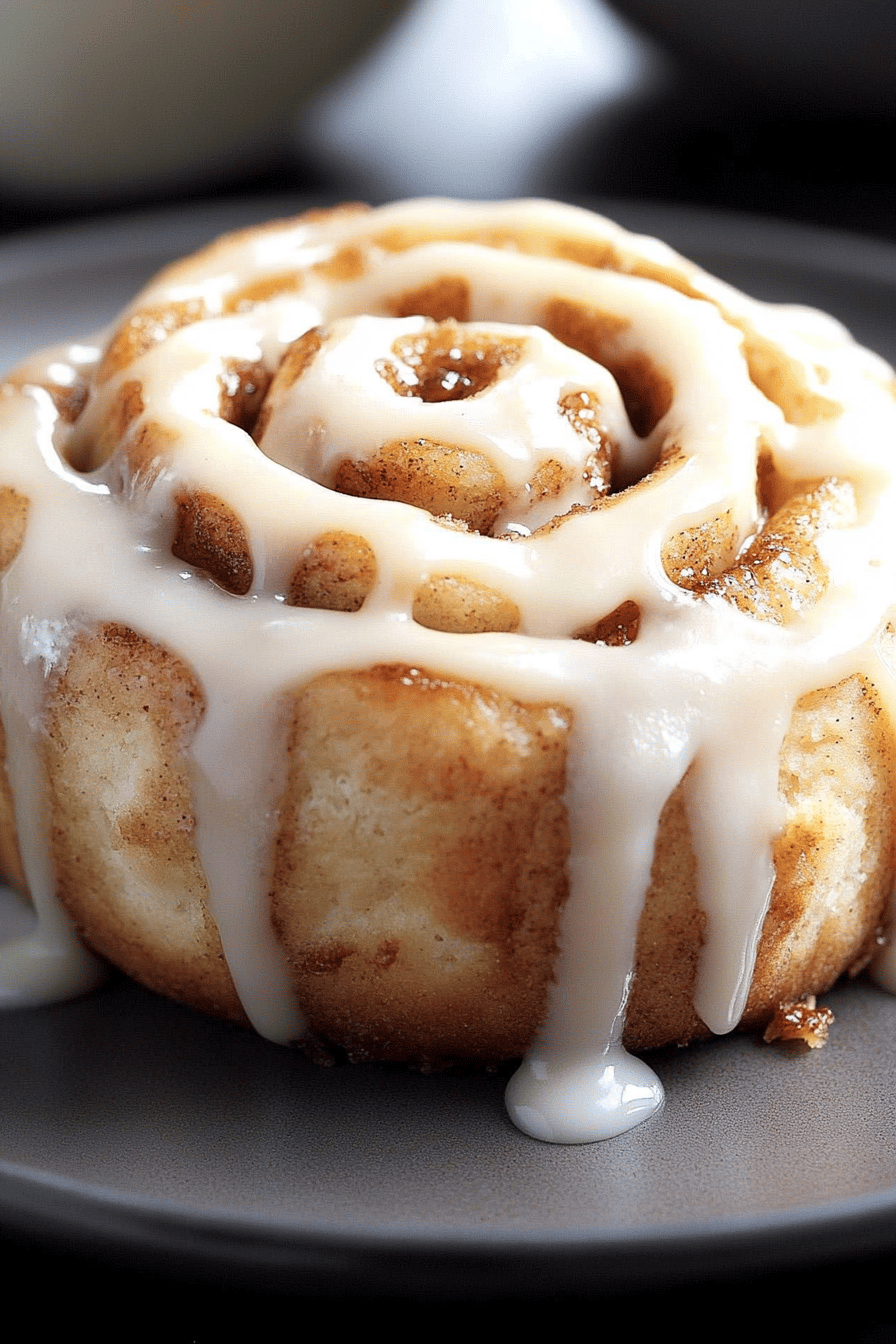gluten-free cinnamon rolls ingredients organized and measured on kitchen counter
