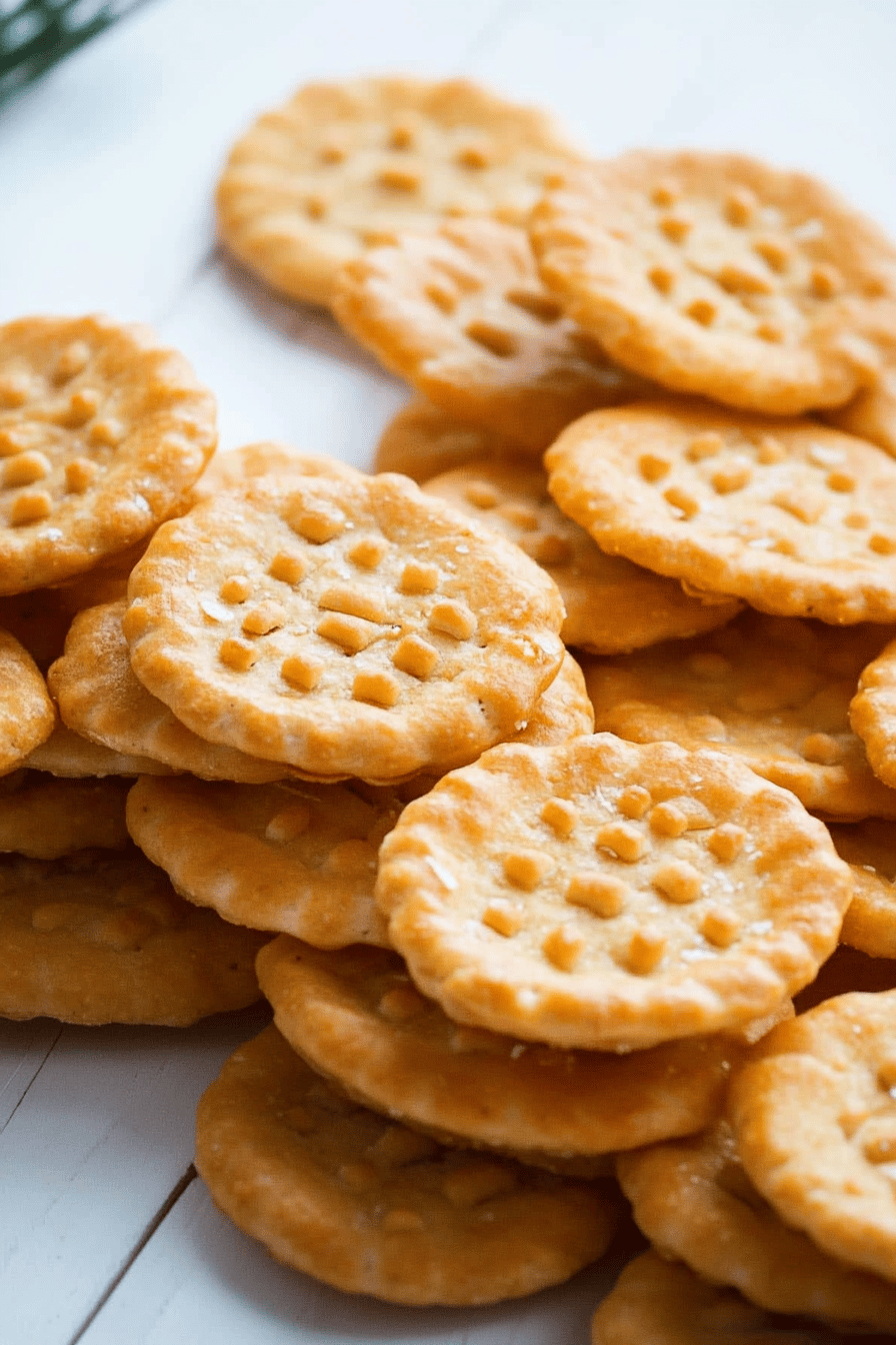 gluten-free crackers homemade ingredients organized and measured on kitchen counter