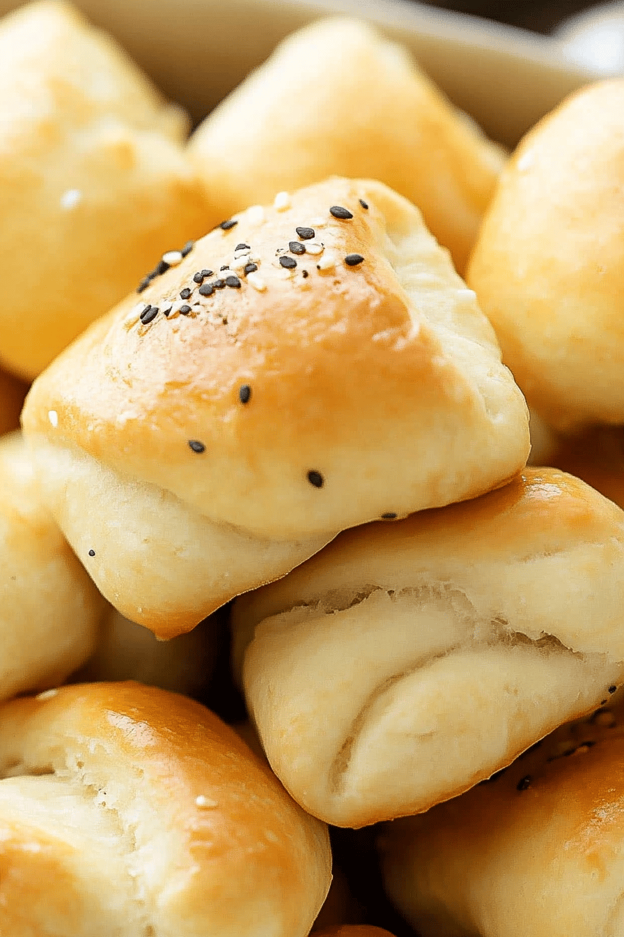 gluten-free crescent rolls slice on plate showing perfect texture and swirl pattern