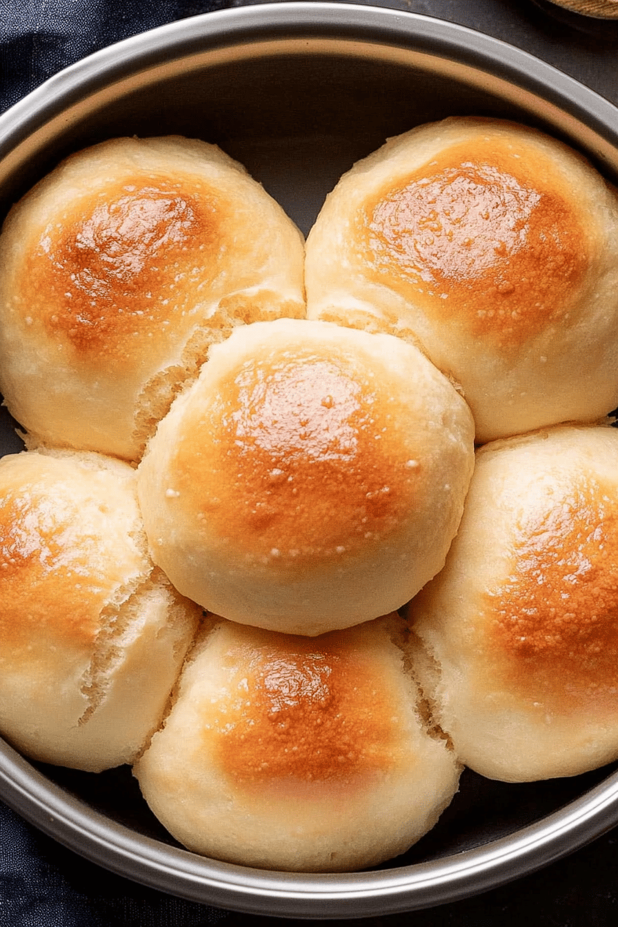 gluten-free dinner rolls ingredients organized and measured on kitchen counter