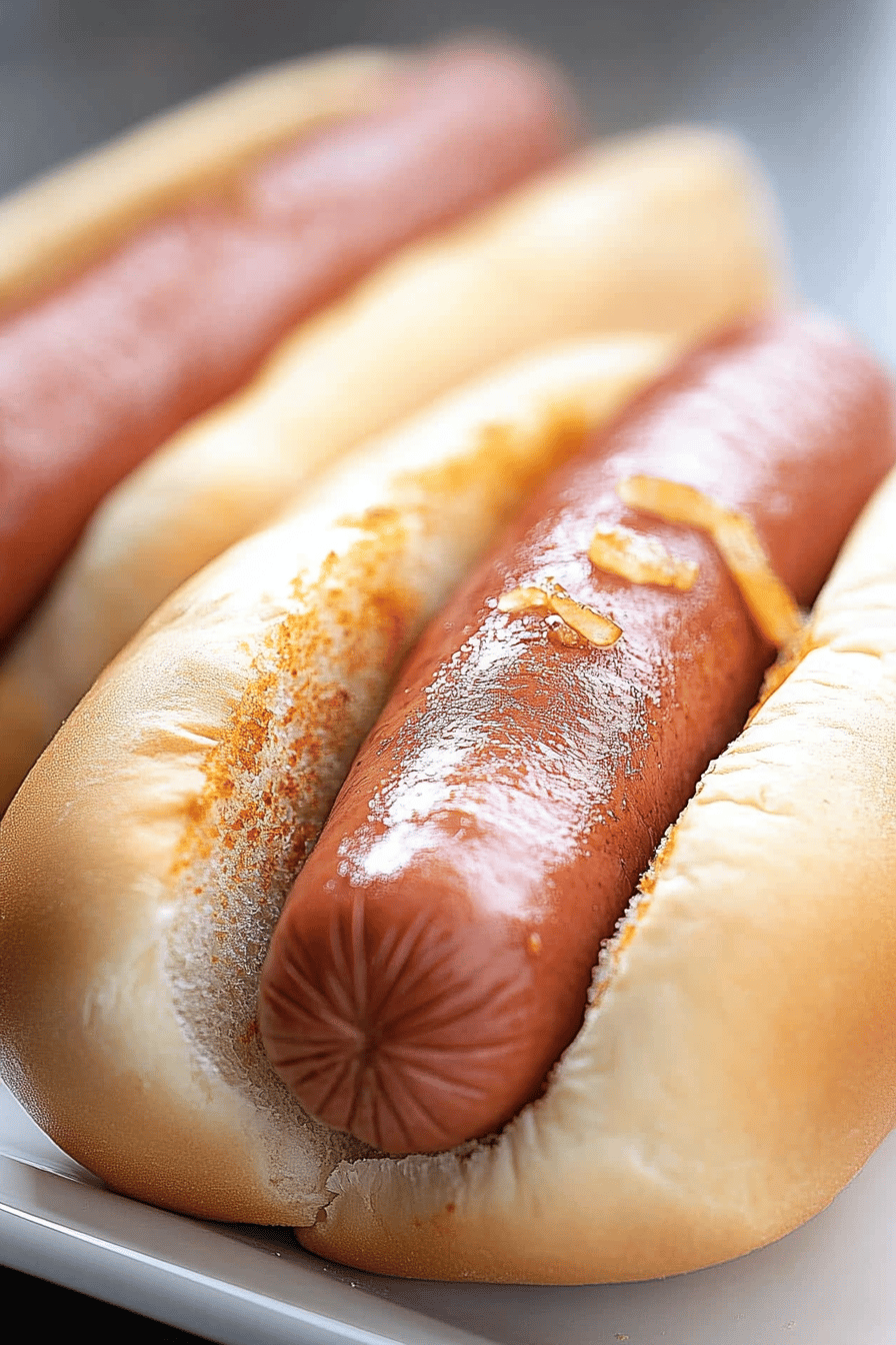 gluten-free hot dog buns ingredients organized and measured on kitchen counter