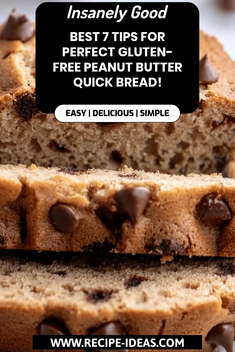 gluten-free peanut butter bread final dish beautifully presented and ready to serve