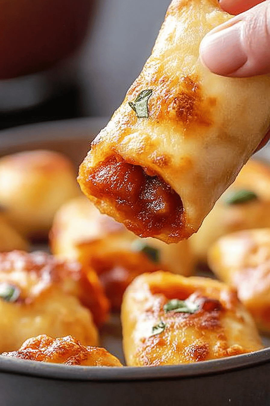 gluten-free pizza bites slice on plate showing perfect texture and swirl pattern