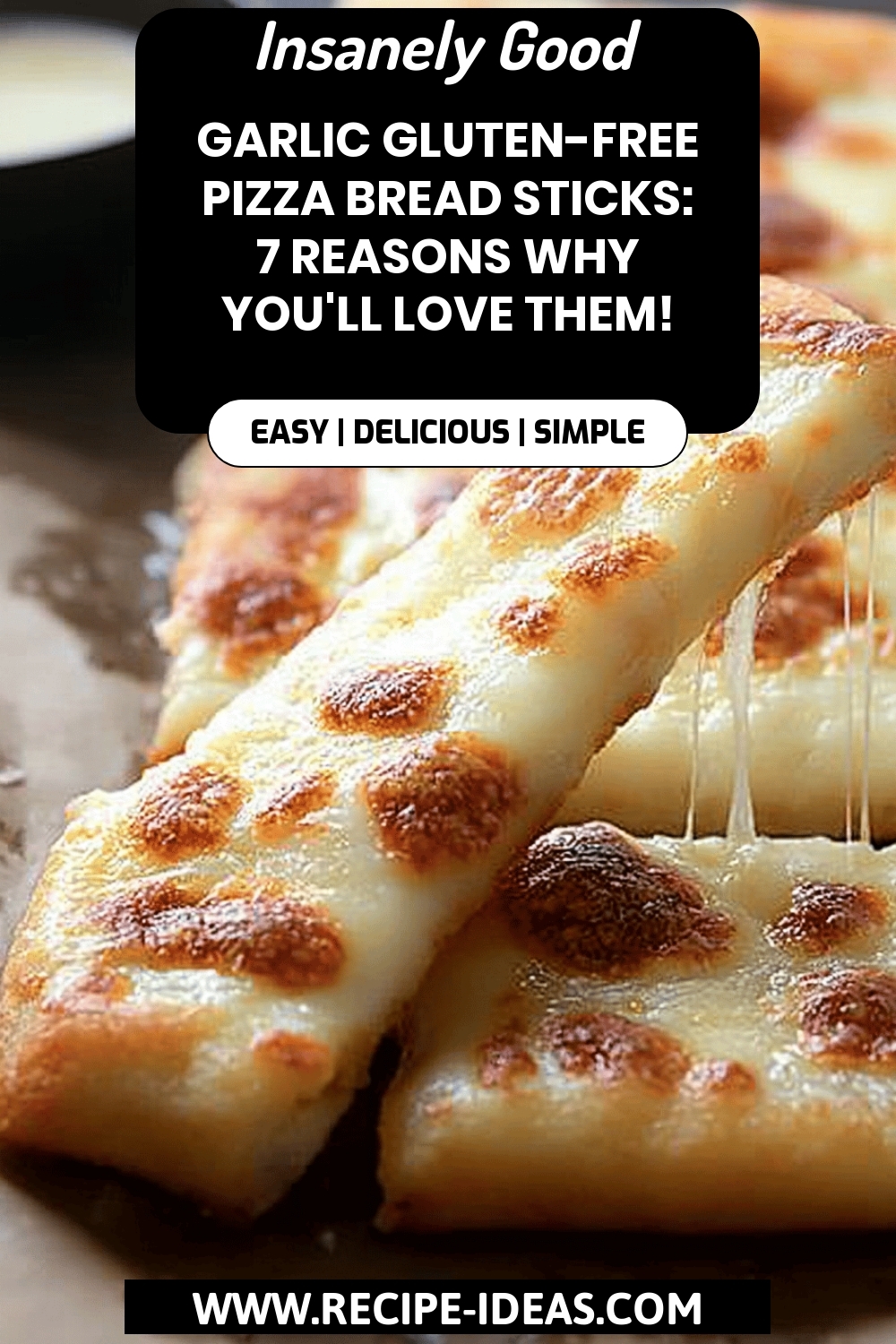 gluten-free pizza breadsticks final dish beautifully presented and ready to serve